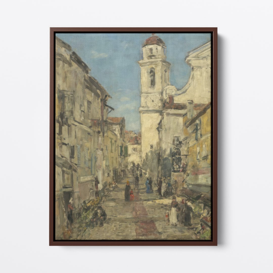 Villefranche | Eugène Boudin | Ave Legato | Canvas Art Prints | Vintage Artwork