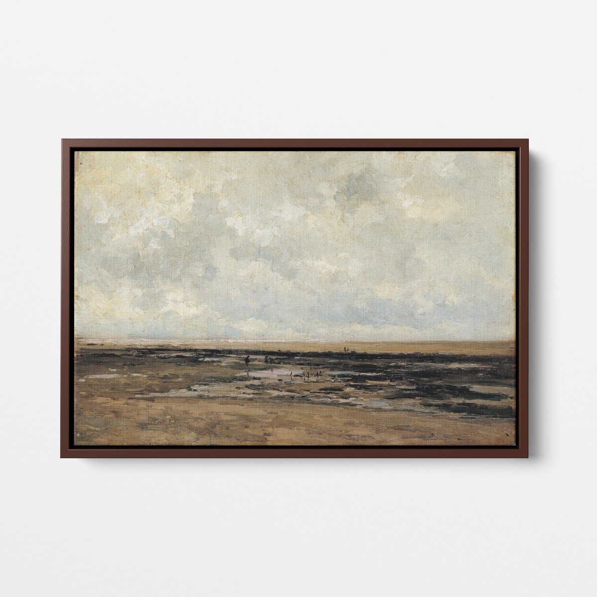 Villerville Beach (Normandy) | Carlos de Haes | Ave Legato Art Prints