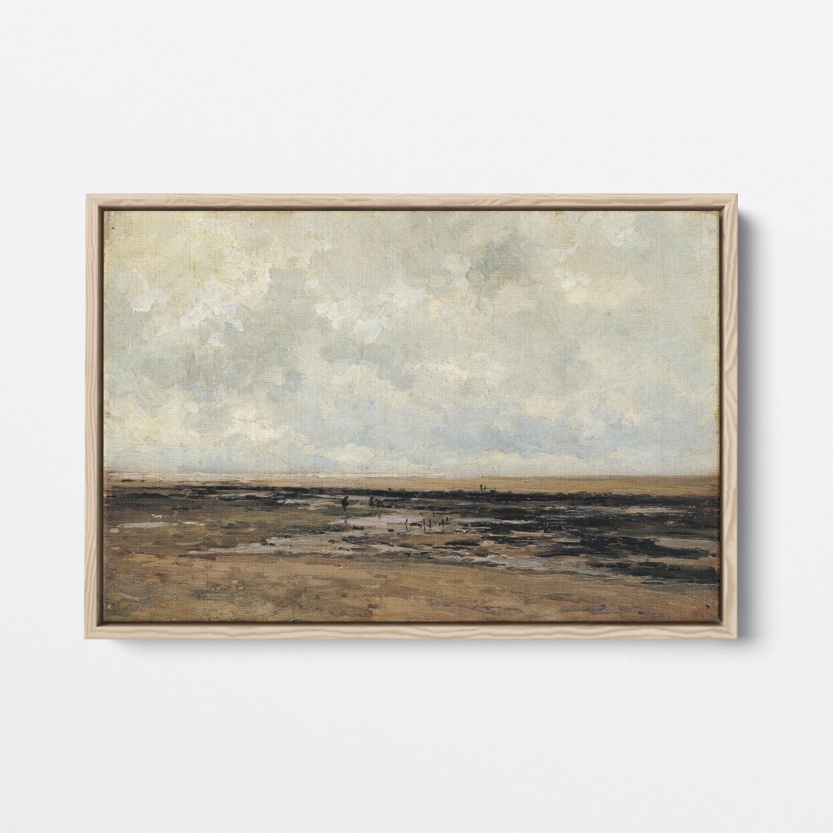 Villerville Beach (Normandy) | Carlos de Haes | Ave Legato Art Prints