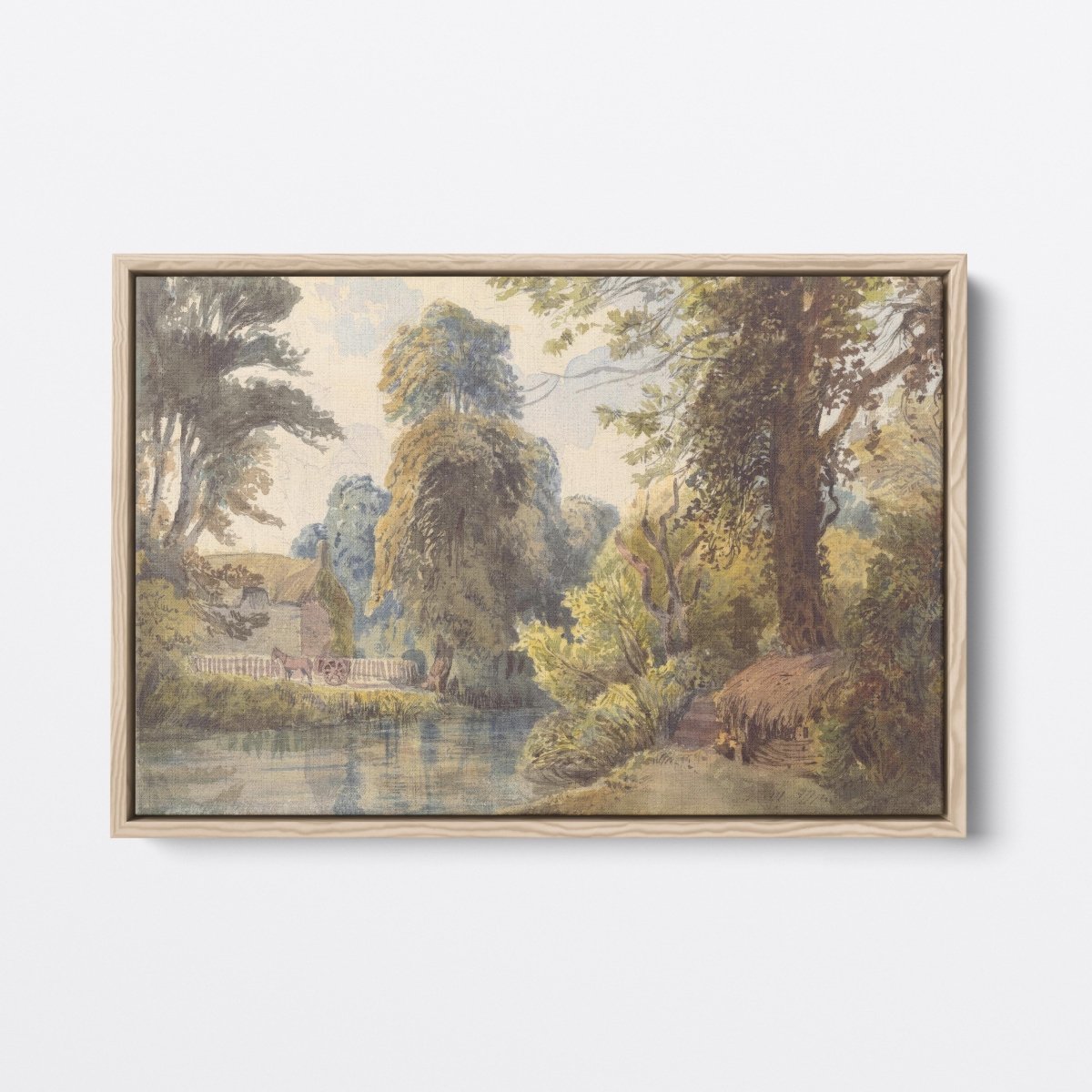 Vintage Wooded Lanscape | Ladislav Mednyánszky | Ave Legato Art Prints