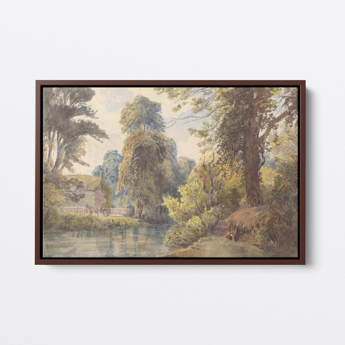 Vintage Wooded Lanscape | Ladislav Mednyánszky | Ave Legato Art Prints