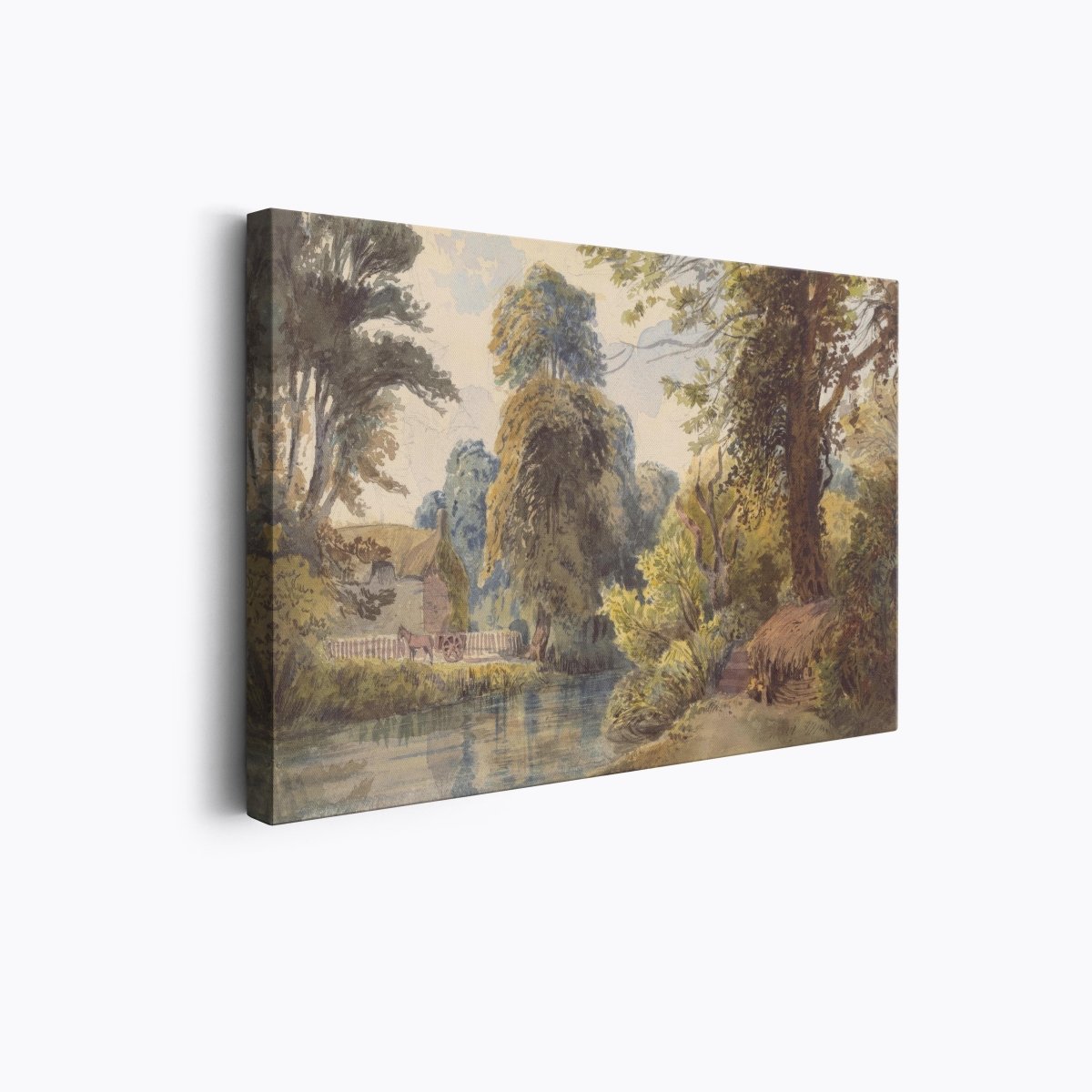 Vintage Wooded Lanscape | Ladislav Mednyánszky | Ave Legato Art Prints