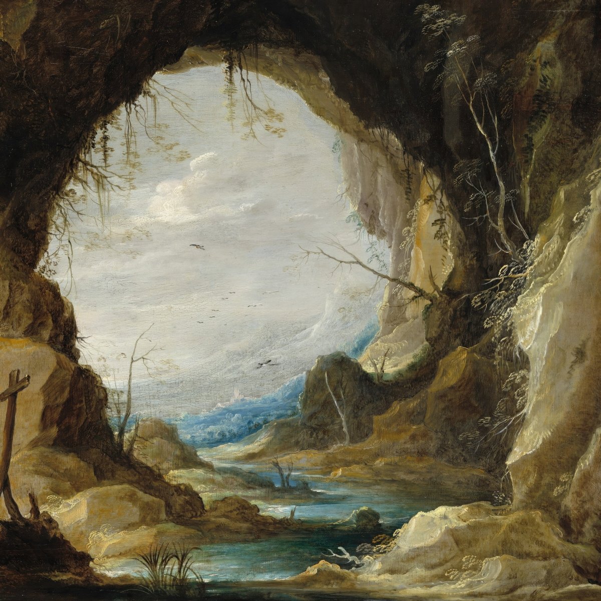 Vista from a Grotto | David Teniers | Ave Legato Art Prints