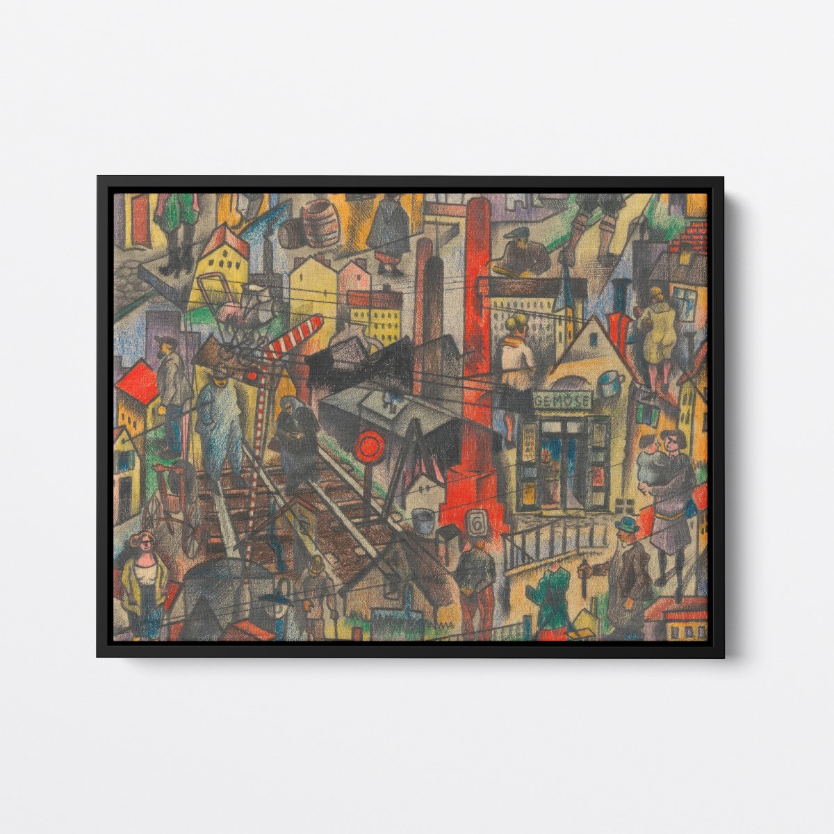 Vorstadt IV | Karl Wiener | Ave Legato Art Prints