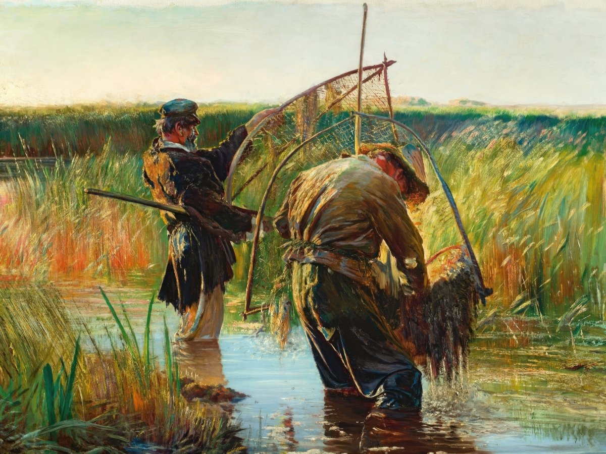 Wading Fishermen | Leon Wyczółkowski | Ave Legato Art Prints