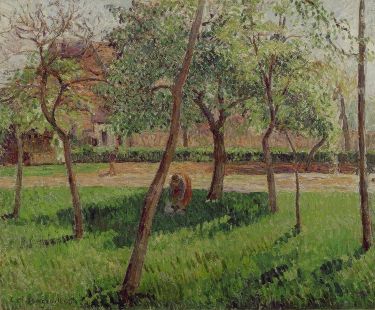 Walled Garden | Camille Pissarro | Ave Legato Art Prints