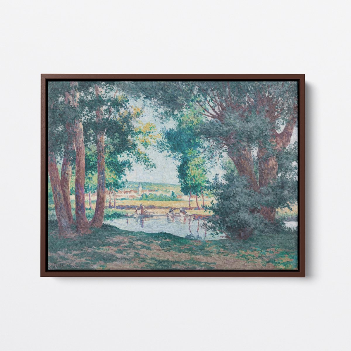 Washerwomen by the River | Maximilien Luce | Ave Legato Art Prints