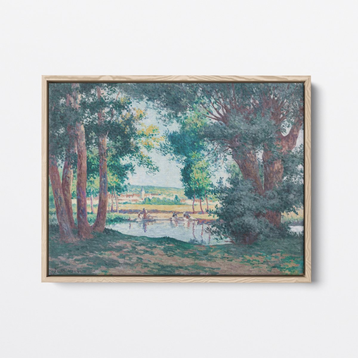 Washerwomen by the River | Maximilien Luce | Ave Legato Art Prints