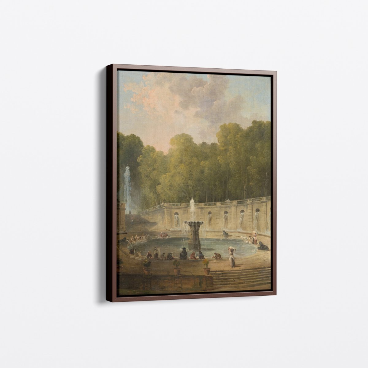 Washerwomen in a Park | Hubert Robert | Ave Legato Art Prints