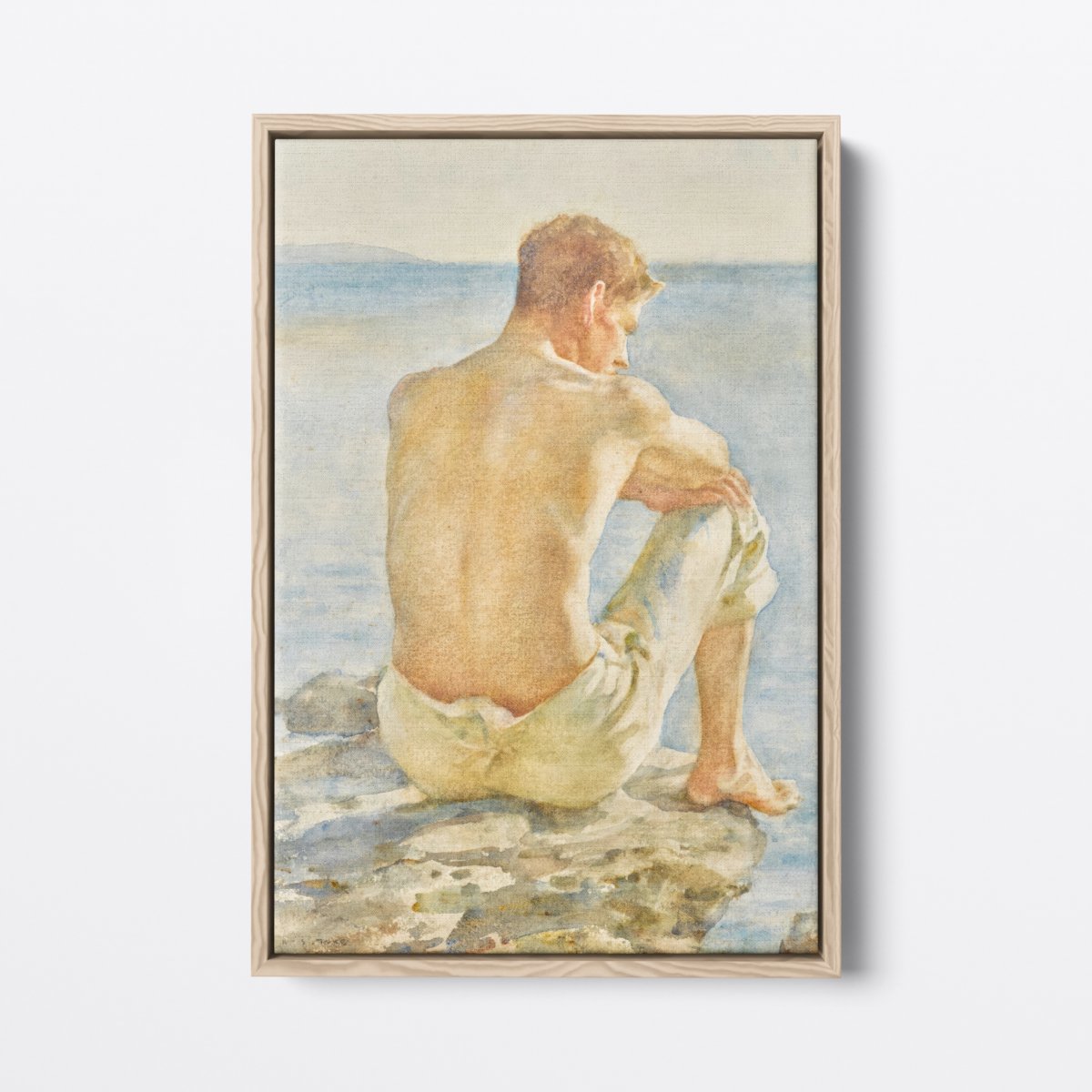 Watching the Sea | Henry Tuke | Ave Legato Art Prints