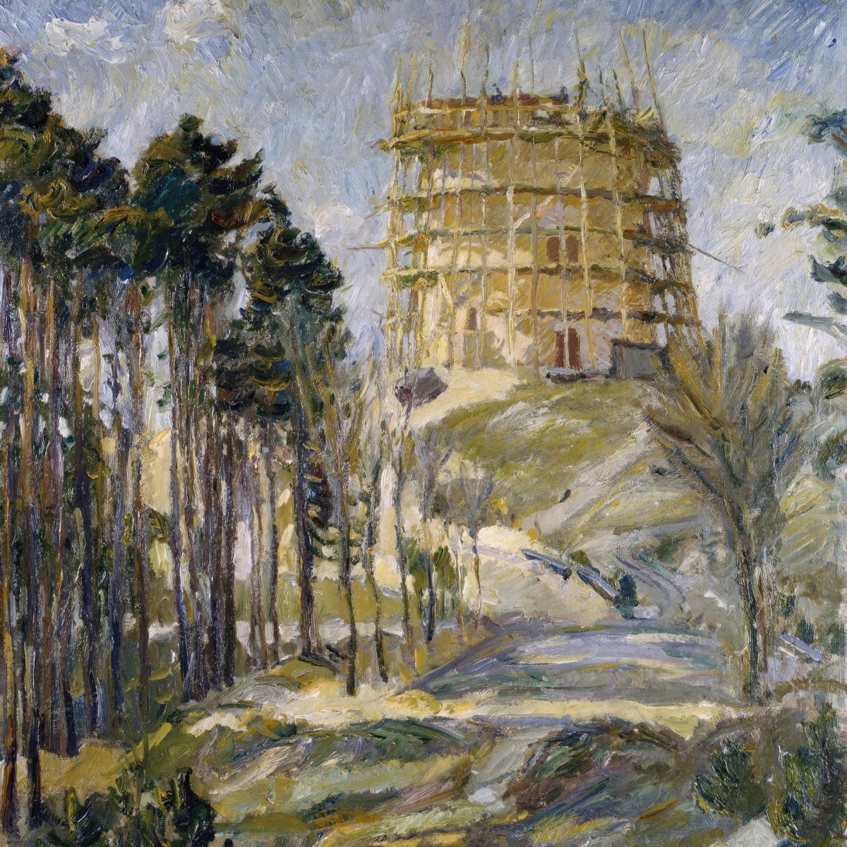 Water Tower in Hermsdorf | Max Beckmann | Ave Legato Art Prints