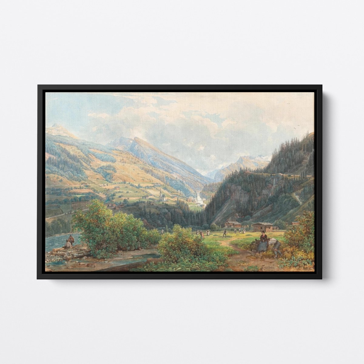 Waterfall in Bad Gastein | Thomas Ender | Ave Legato Art Prints