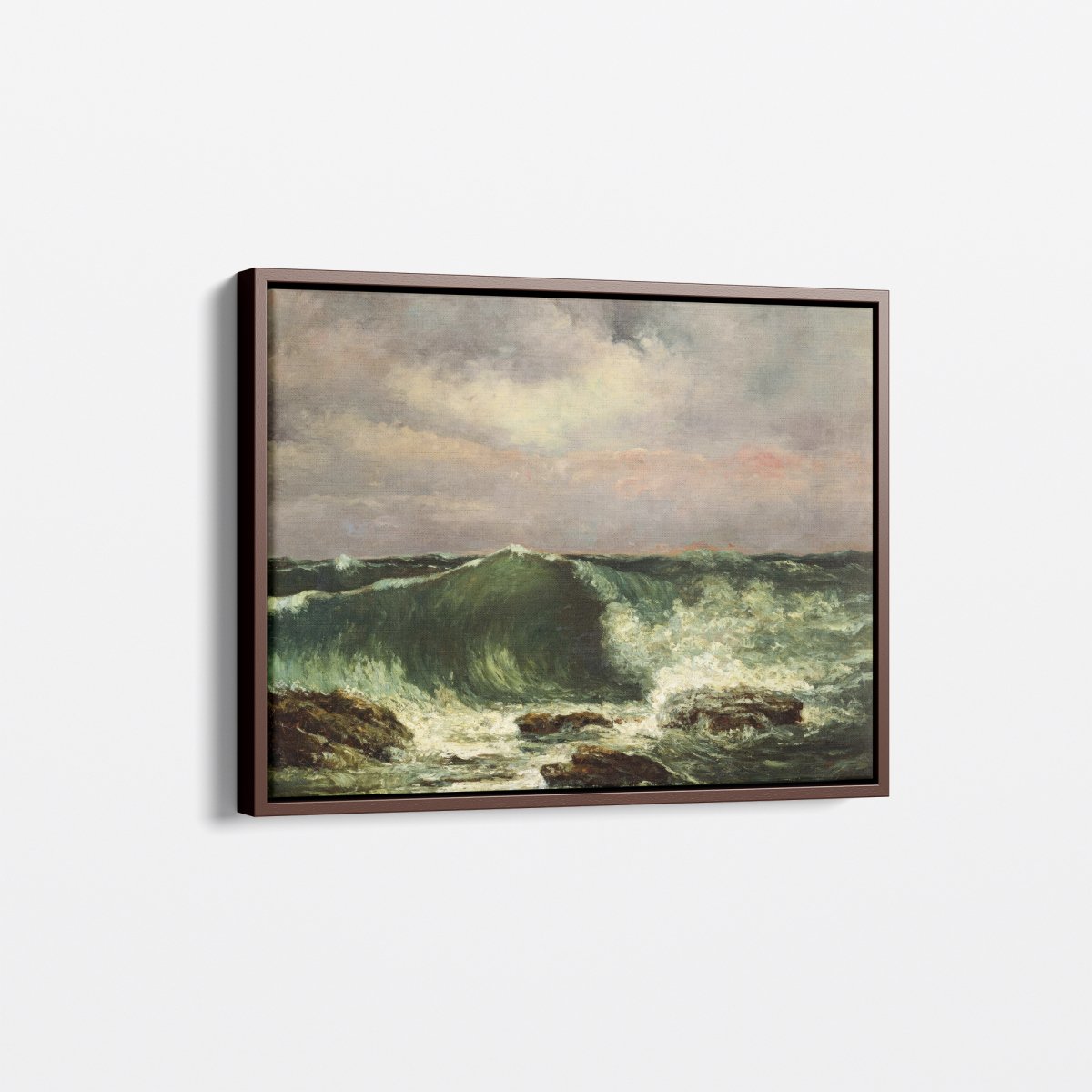 Waves | Gustave Courbet | Ave Legato Art Prints