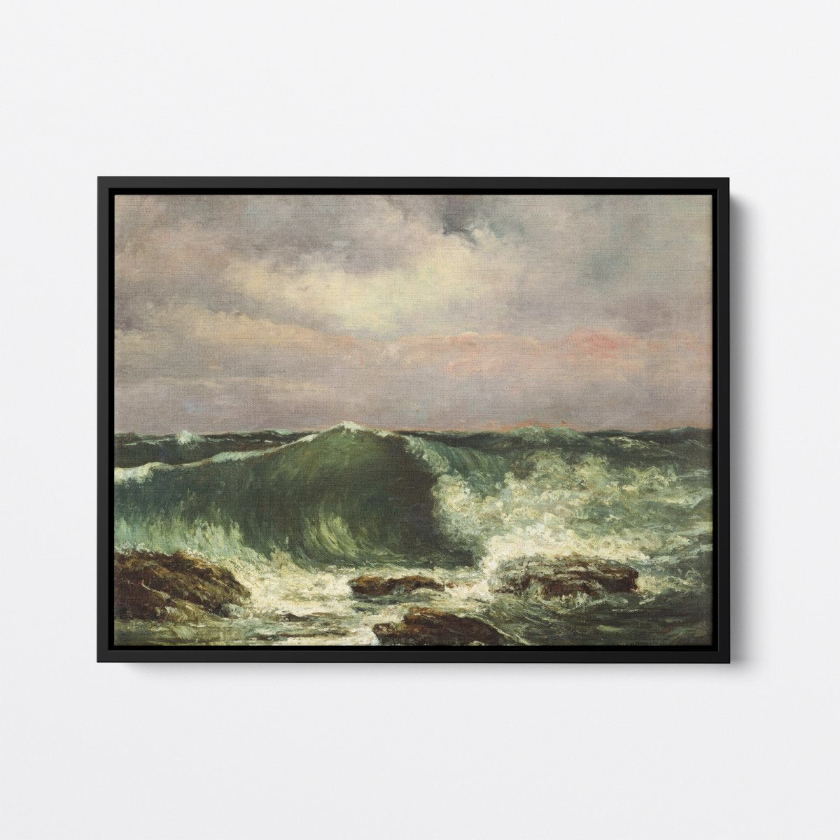 Waves | Gustave Courbet | Ave Legato Art Prints