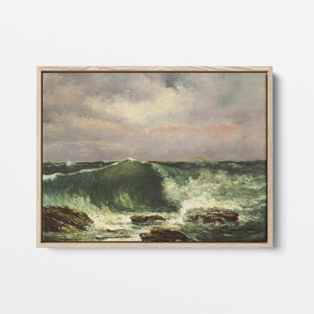 Waves | Gustave Courbet | Ave Legato Art Prints