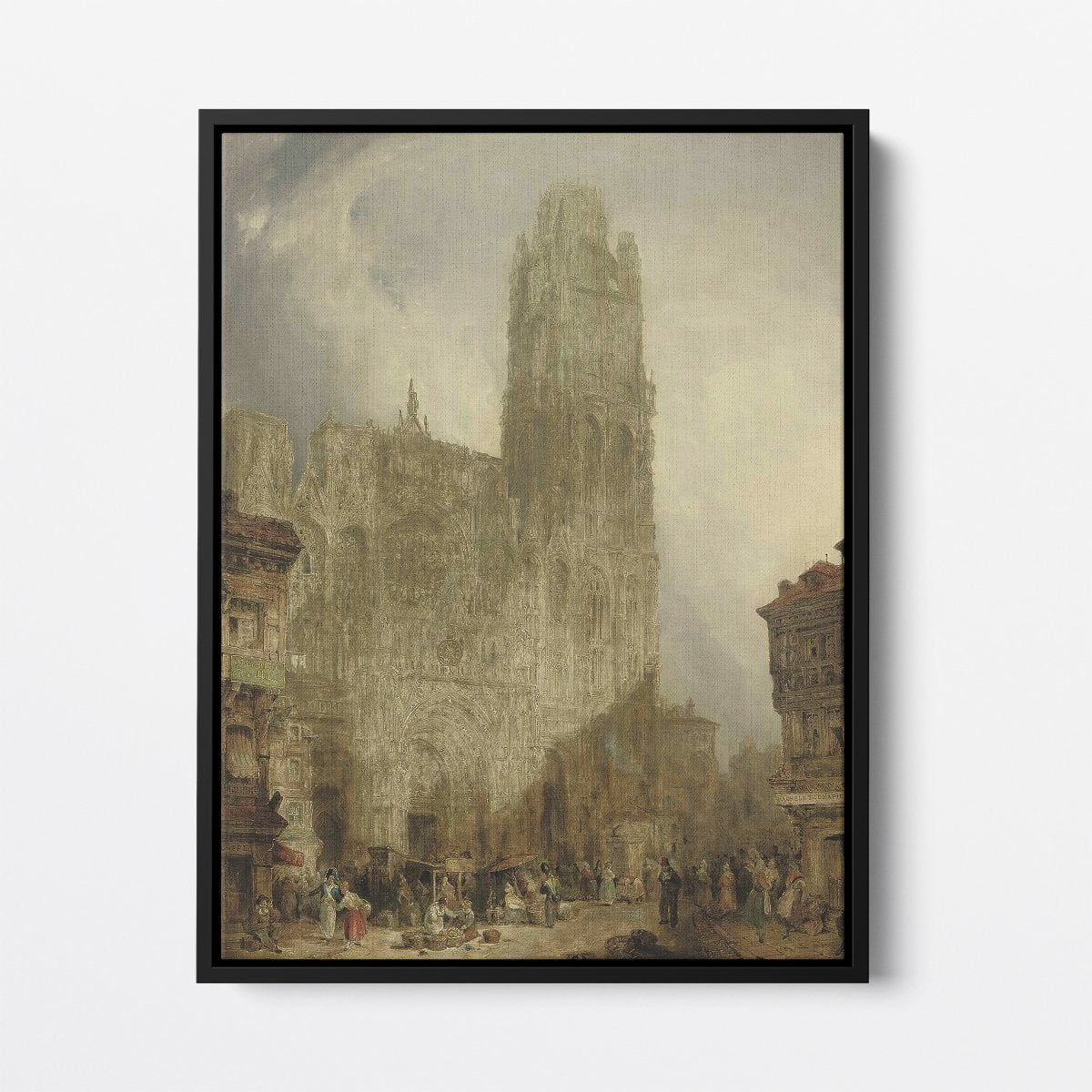 West Front of Notre Dame Cathedral, Rouen | David Roberts | Ave Legato Art Prints