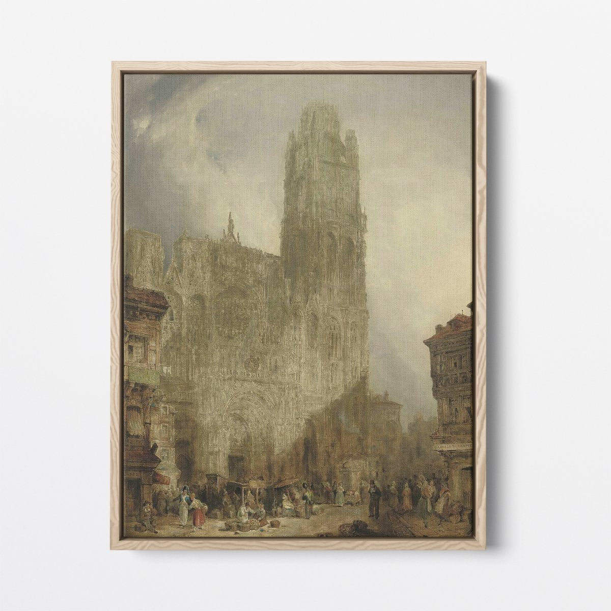 West Front of Notre Dame Cathedral, Rouen | David Roberts | Ave Legato Art Prints