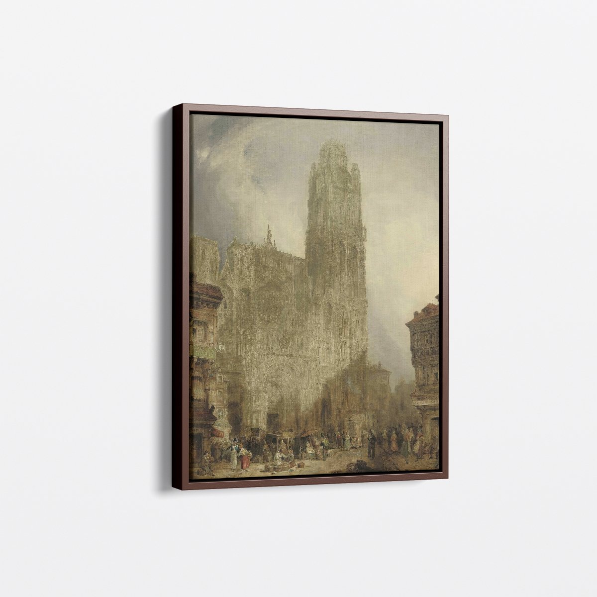 West Front of Notre Dame Cathedral, Rouen | David Roberts | Ave Legato Art Prints