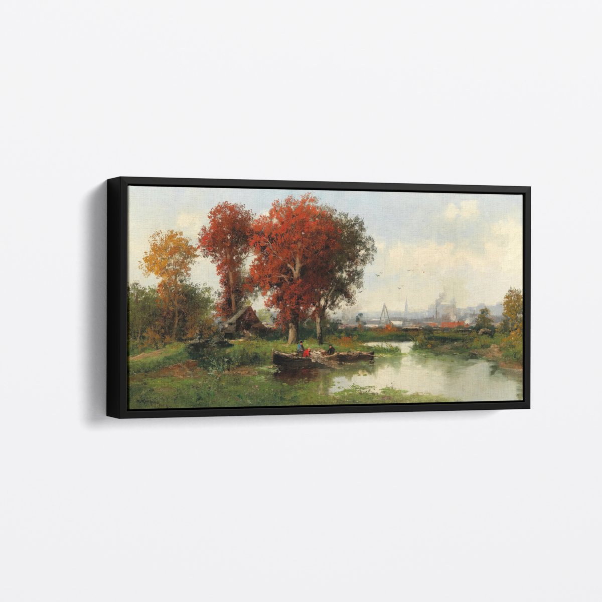 Wetland Landscape in Vienna | Adolf Kaufmann | Ave Legato Art Prints