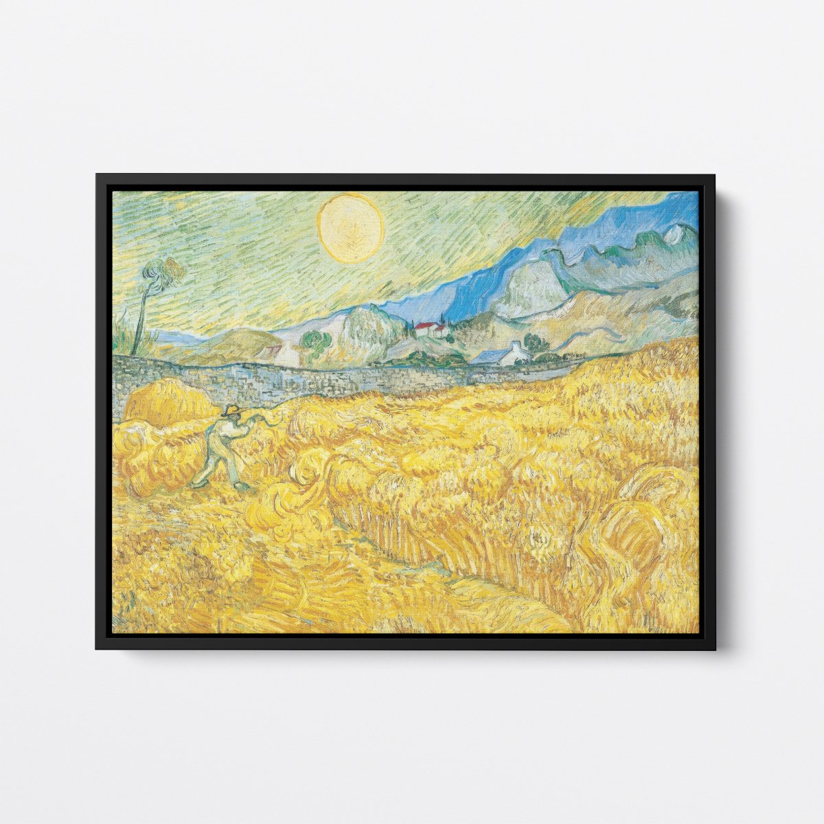 Wheat Field Behind Saint - Paul Hospital | Vincent van Gogh | Ave Legato Art Prints