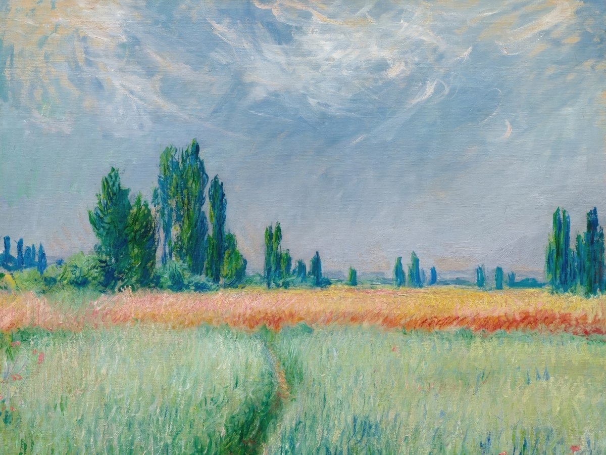 Wheatfield | Claude Monet | Ave Legato Art Prints