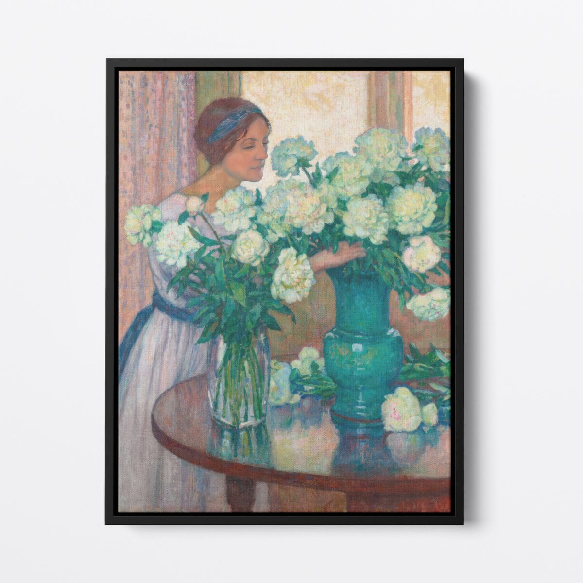 White Peonies | Theo van Rysselberghe | Ave Legato Art Prints