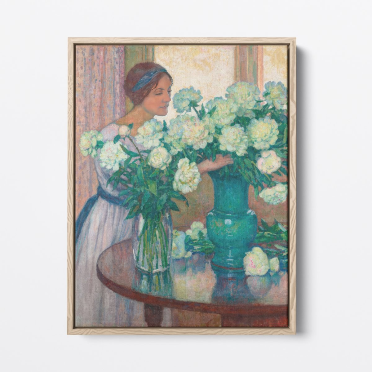 White Peonies | Theo van Rysselberghe | Ave Legato Art Prints