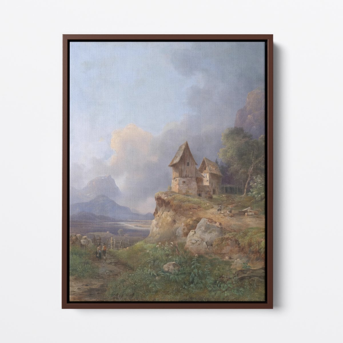 Wide Landscape in the Salzkammergut | Wilhelm Steinfeld | Ave Legato Art Prints