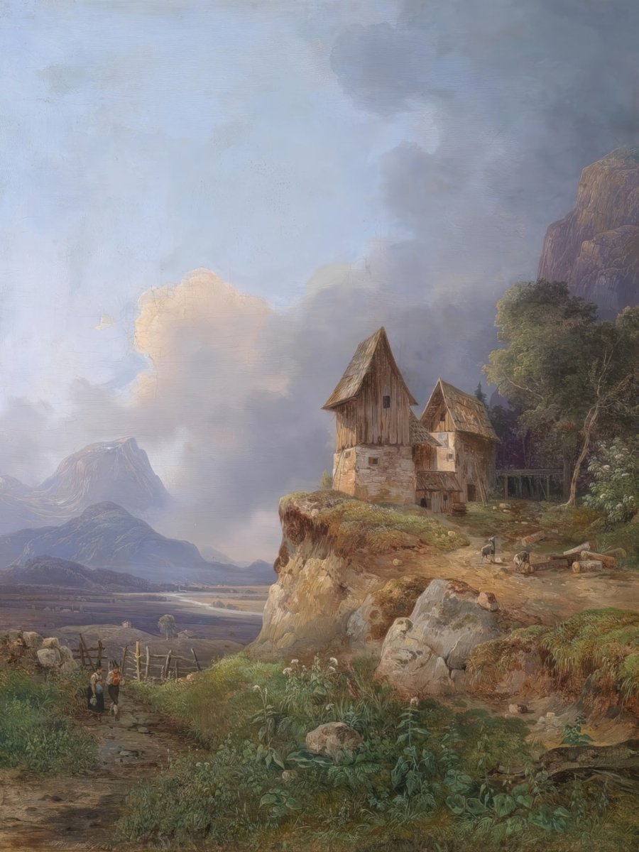 Wide Landscape in the Salzkammergut | Wilhelm Steinfeld | Ave Legato Art Prints