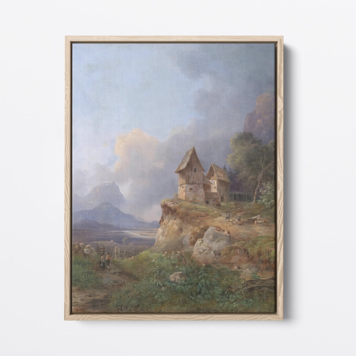 Wide Landscape in the Salzkammergut | Wilhelm Steinfeld | Ave Legato Art Prints