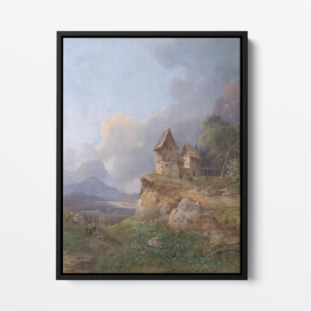 Wide Landscape in the Salzkammergut | Wilhelm Steinfeld | Ave Legato Art Prints