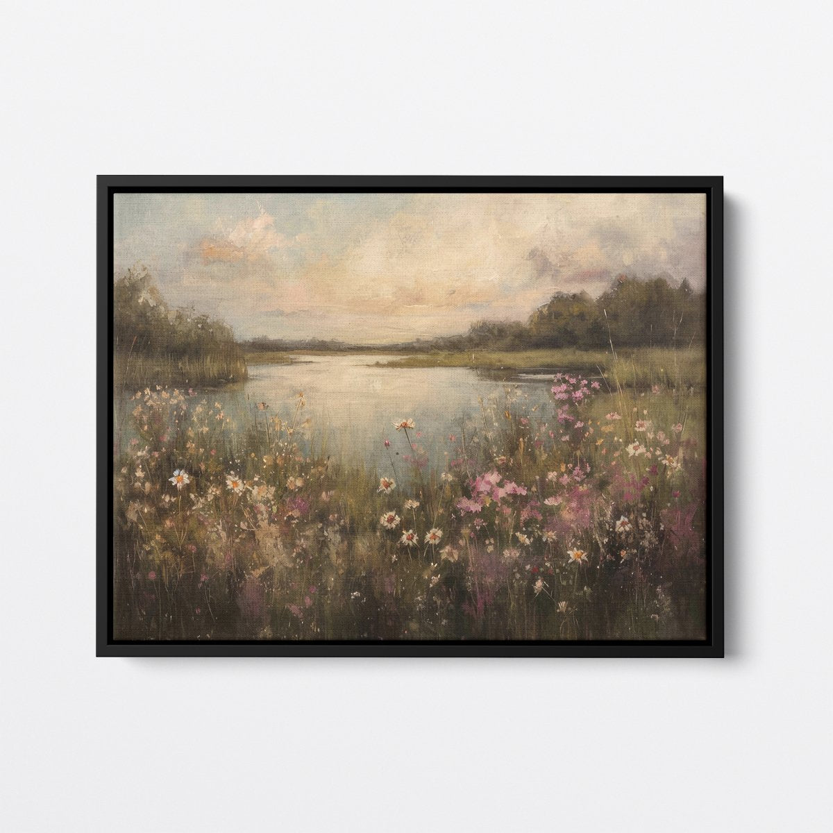 Wildflowers on Riverbank | Claude Monet | Ave Legato Art Prints