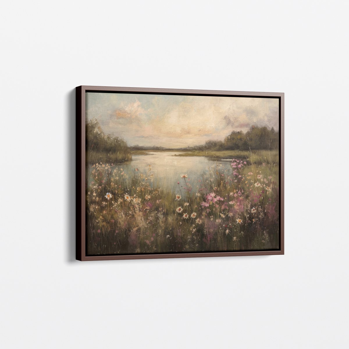 Wildflowers on Riverbank | Claude Monet | Ave Legato Art Prints