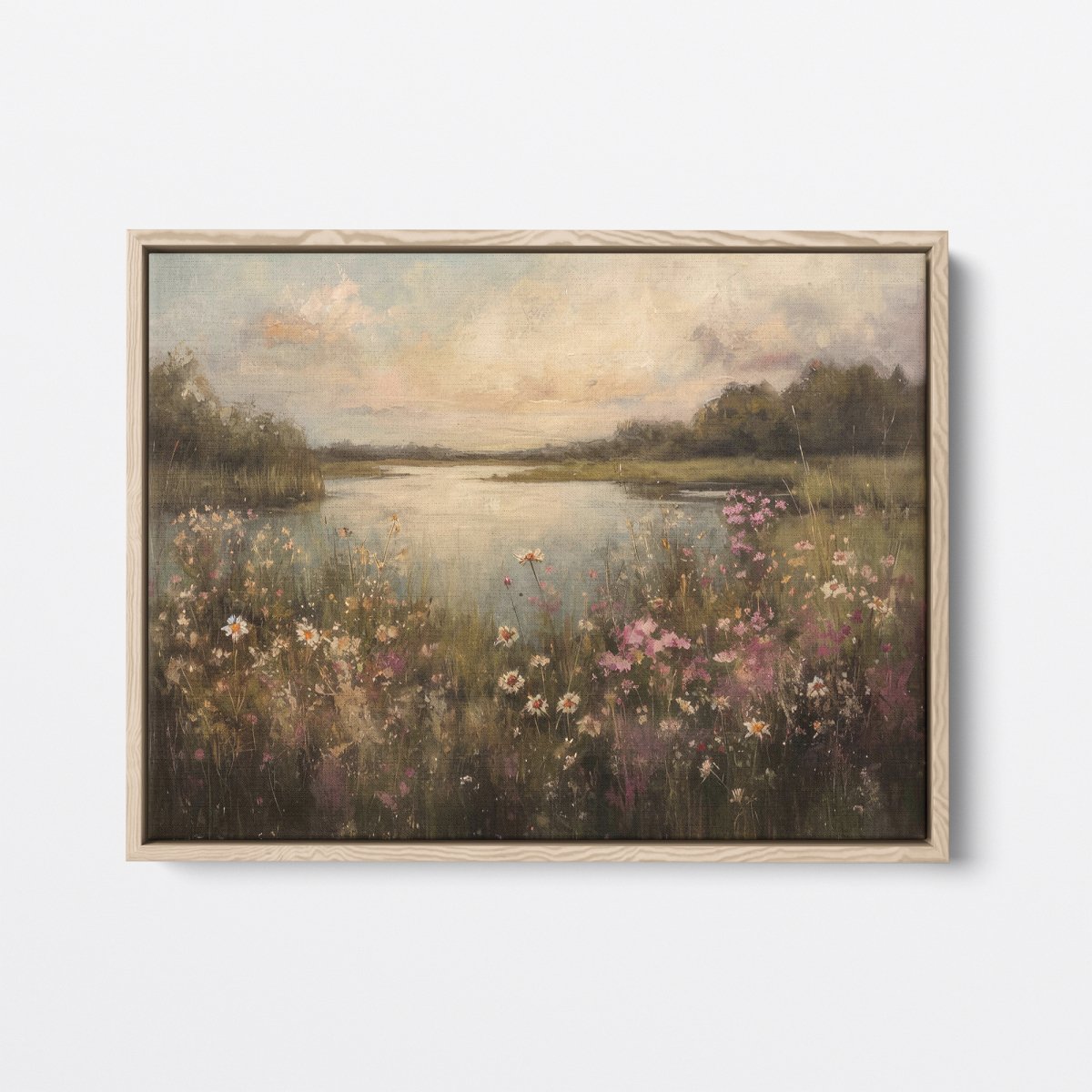 Wildflowers on Riverbank | Claude Monet | Ave Legato Art Prints