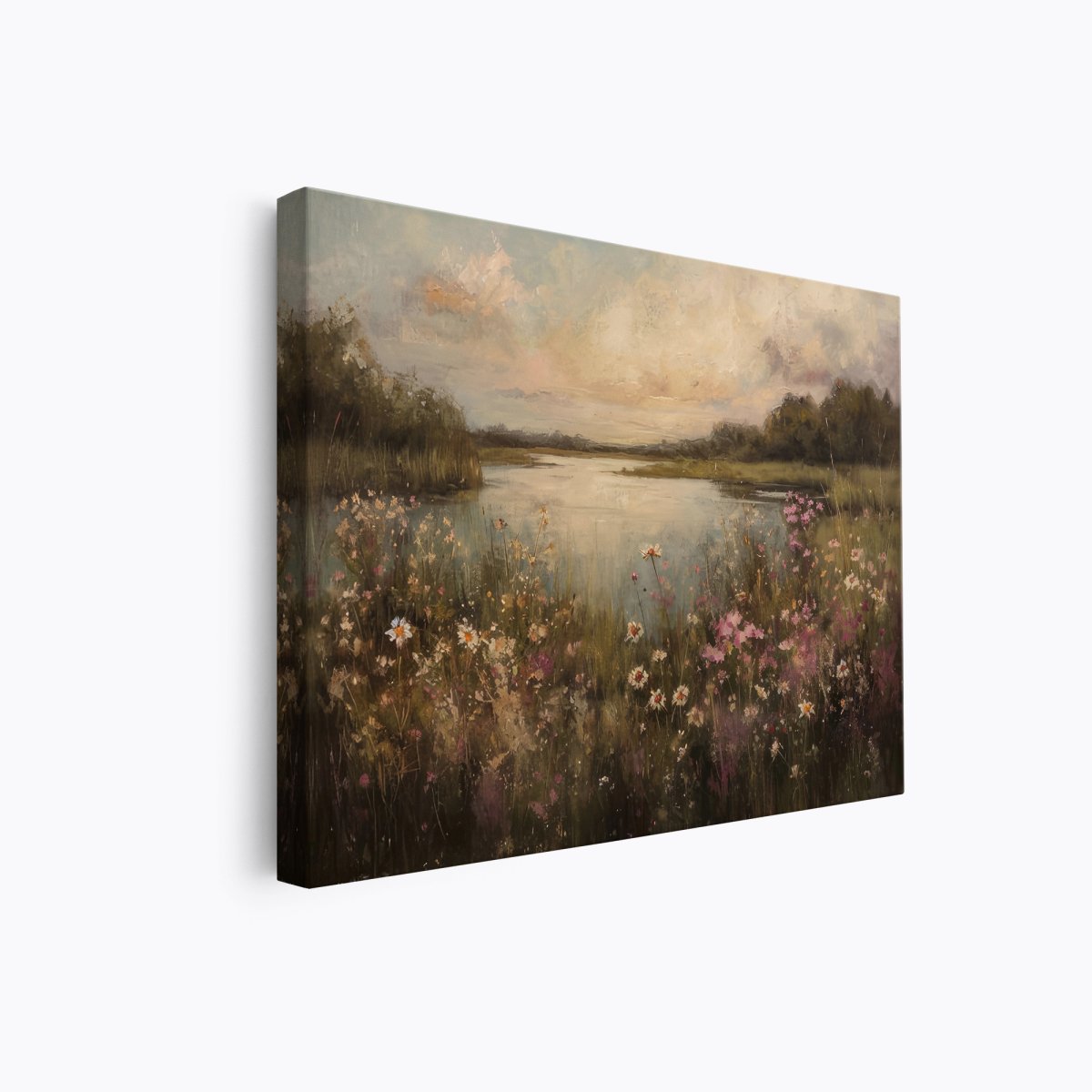 Wildflowers on Riverbank | Claude Monet | Ave Legato Art Prints