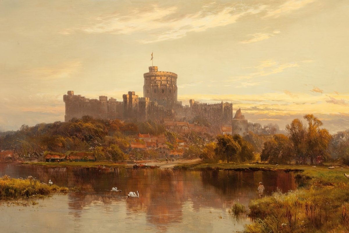 Windsor Castle Sunset | Alfred de Bréanski | Ave Legato Art Prints