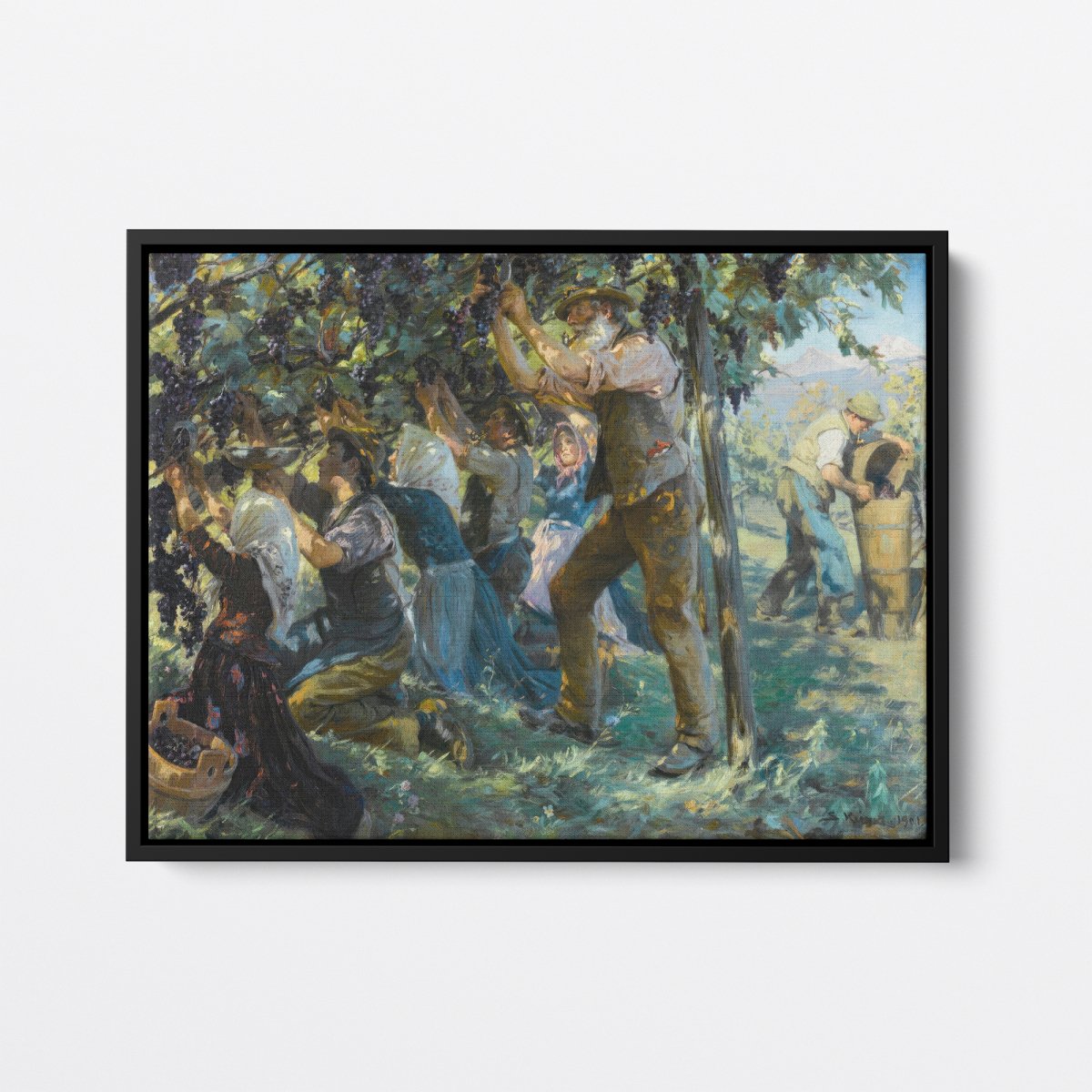 Wine Harvest in the Tyrol | Peder Krøyer | Ave Legato Art Prints