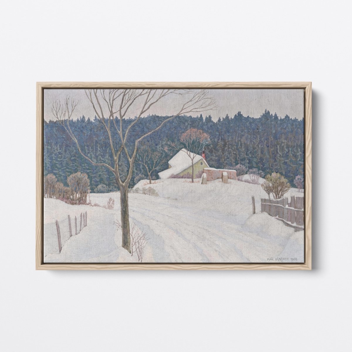 Winter at Käferkreuz Grove | Max Kahrer | Ave Legato Art Prints