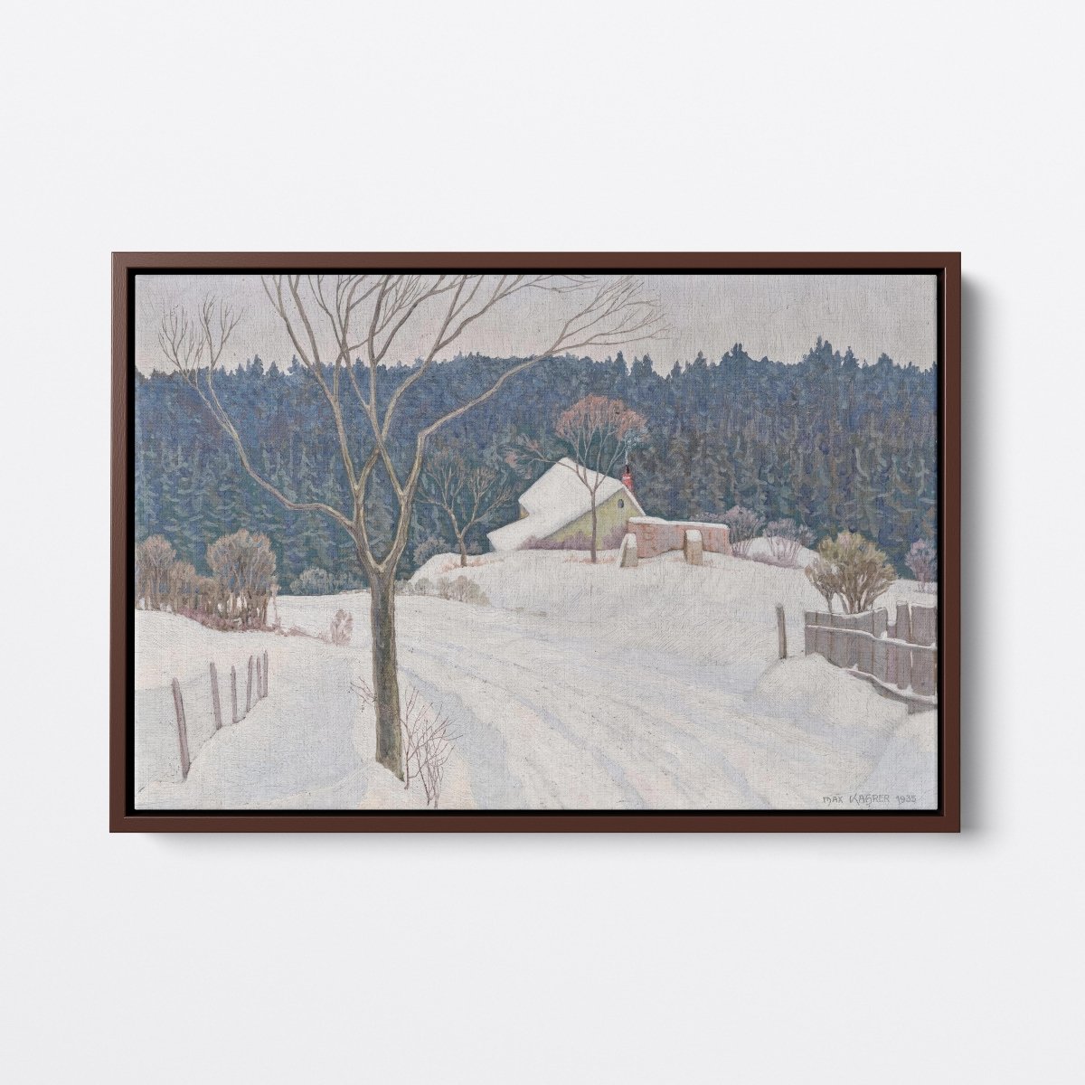 Winter at Käferkreuz Grove | Max Kahrer | Ave Legato Art Prints