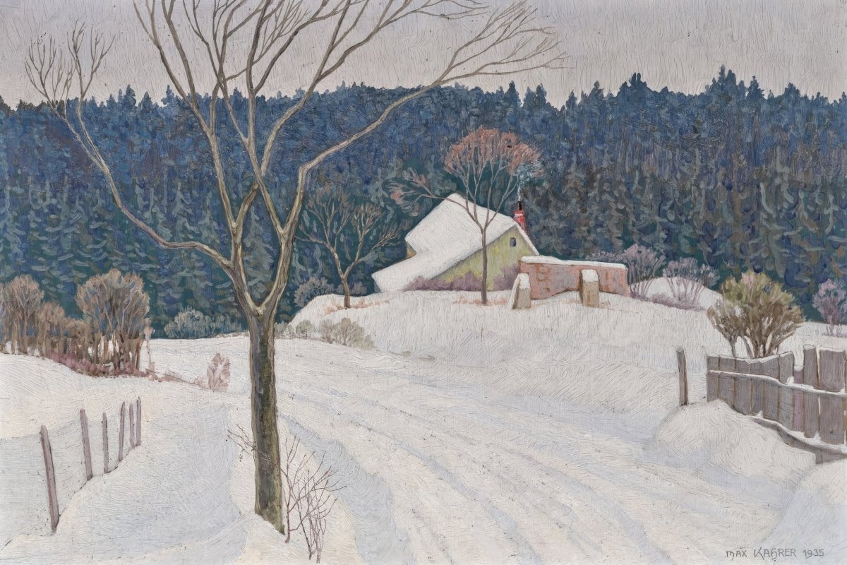 Winter at Käferkreuz Grove | Max Kahrer | Ave Legato Art Prints