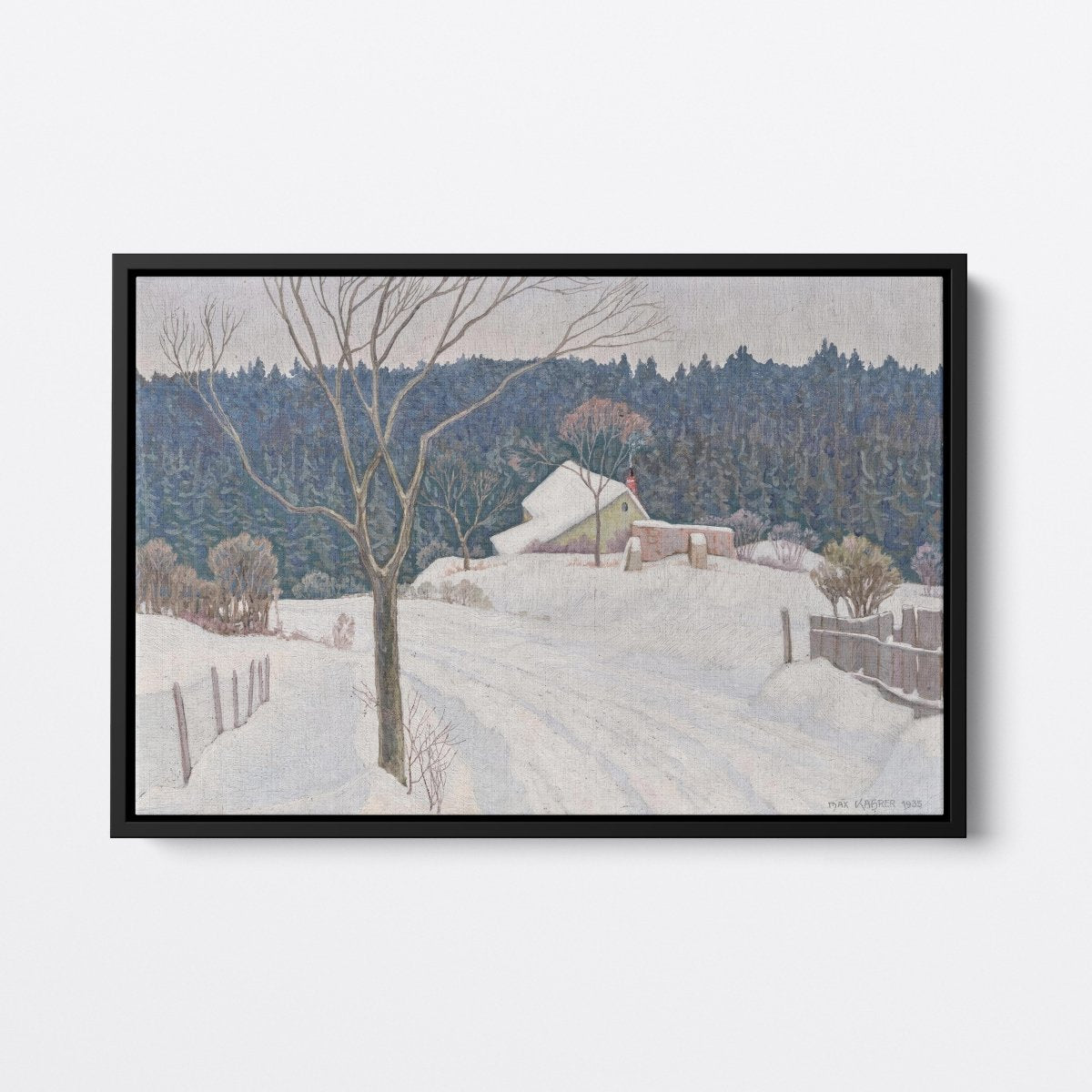 Winter at Käferkreuz Grove | Max Kahrer | Ave Legato Art Prints