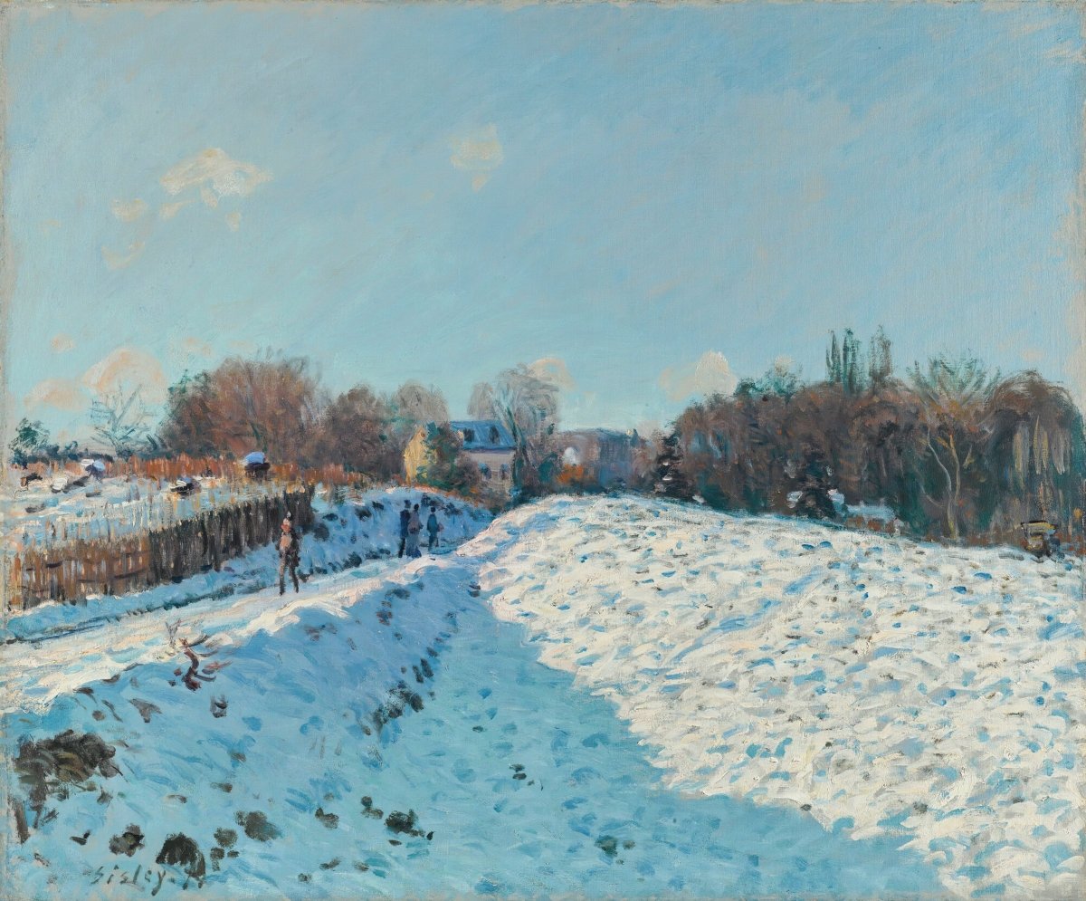 Winter Day | Alfred Sisley | Ave Legato Art Prints