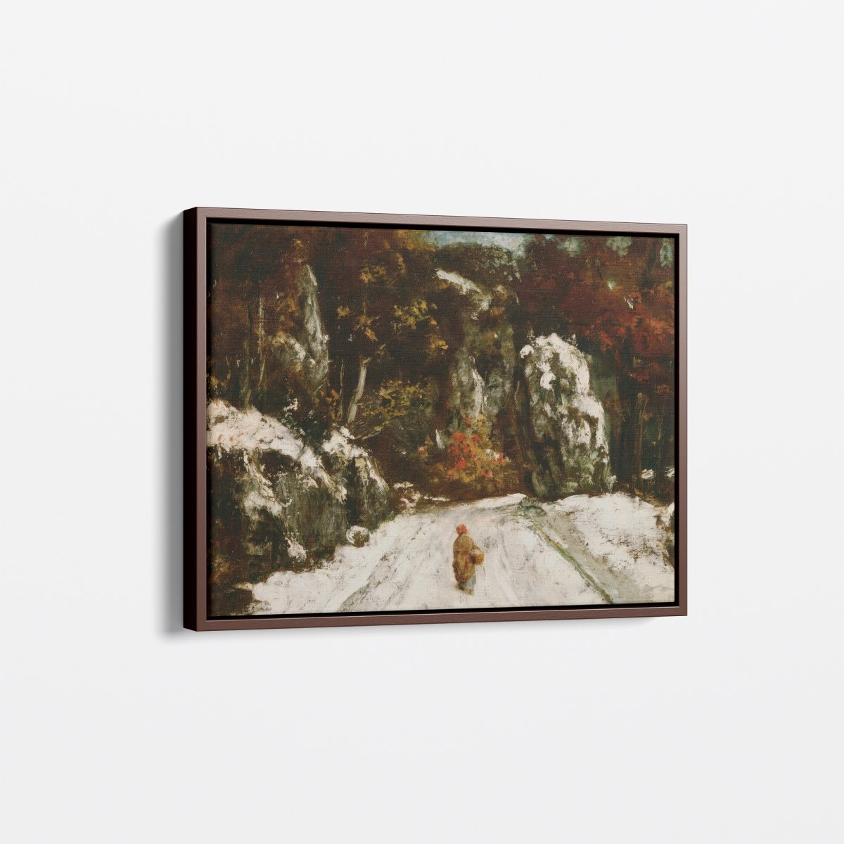 Winter in the Jura | Gustave Courbet | Ave Legato Art Prints