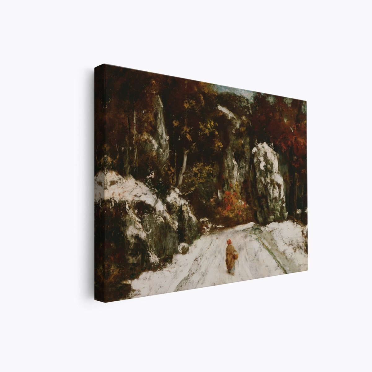 Winter in the Jura | Gustave Courbet | Ave Legato Art Prints