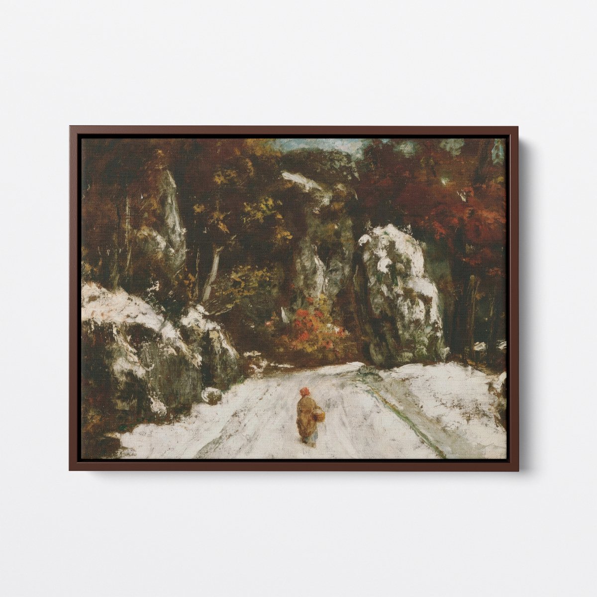 Winter in the Jura | Gustave Courbet | Ave Legato Art Prints