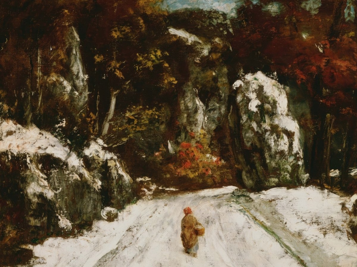 Winter in the Jura | Gustave Courbet | Ave Legato Art Prints