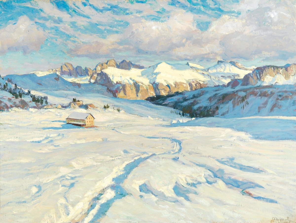 Winter Landscape | Carl O'Lynch | Ave Legato Art Prints