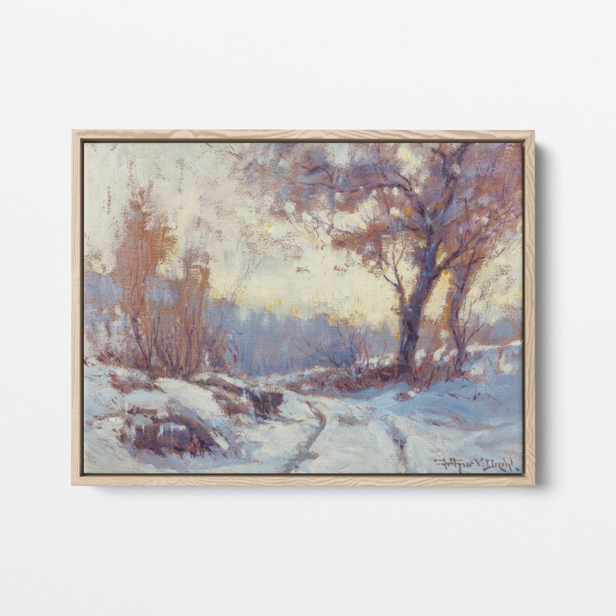 Winter Landscape (Diehl) | Arthur Diehl | Ave Legato Art Prints