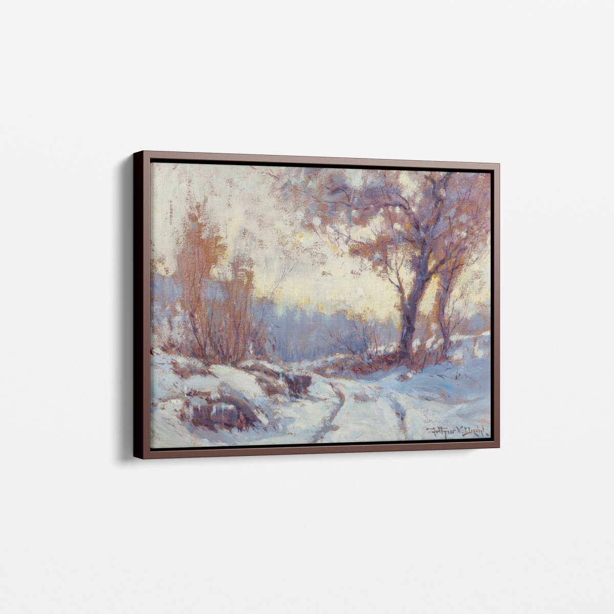 Winter Landscape (Diehl) | Arthur Diehl | Ave Legato Art Prints