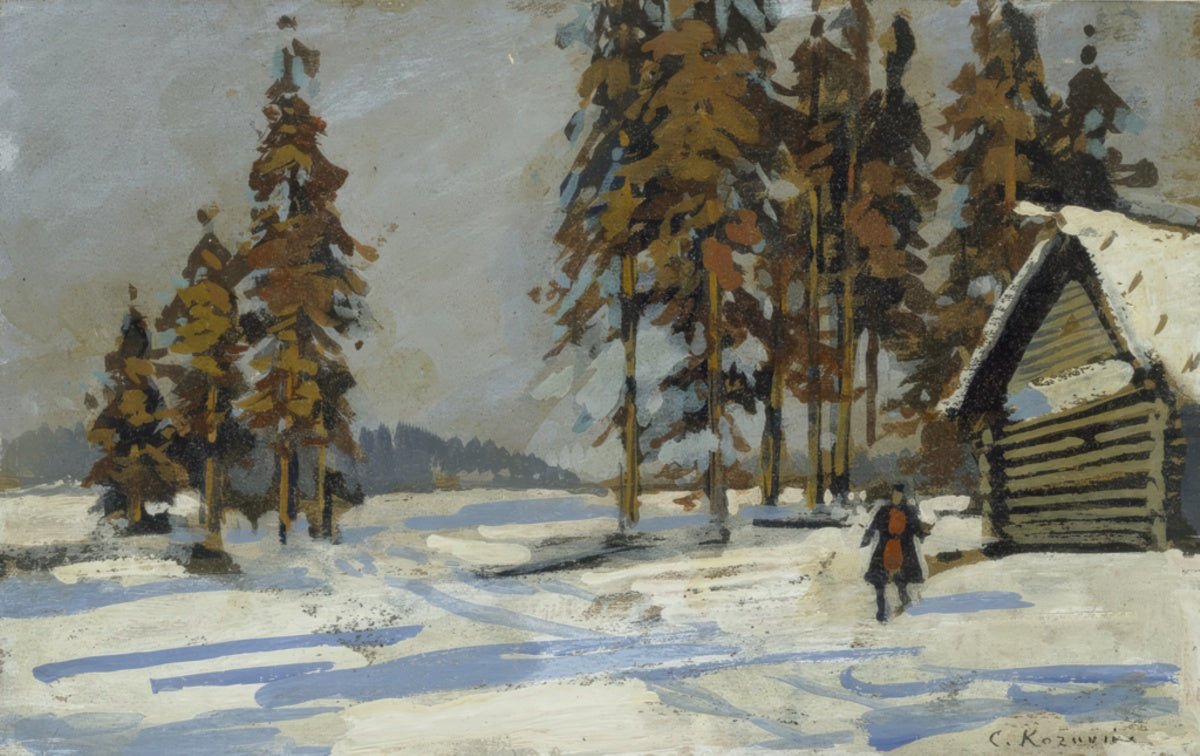 Winter Landscape | Konstantin Korovin | Ave Legato Art Prints